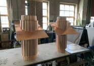 Вытяжные зонты «Версаль» из Меди для мангала и газового гриля